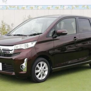 2015 Mitsubishi Ek Custom tea gasoline used car Japan export