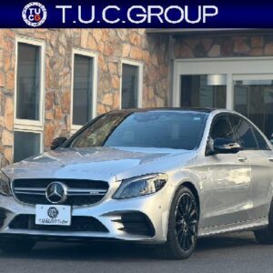 2018 Mercedes Benz C-Class silver gasoline used car Japan export