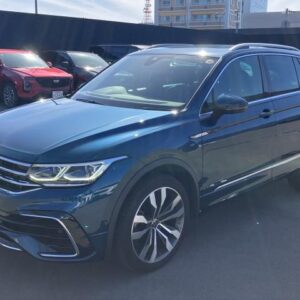 2024 Volkswagen Tiguan green gasoline used car Japan export