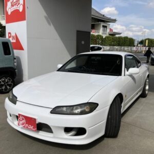 2000 Nissan Silvia white gasoline used car Japan export