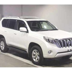 2015 Toyota Land Cruiser Prado pearl diesel used car Japan export