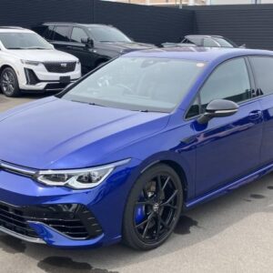 2023 Volkswagen Golf R blue gasoline used car Japan export