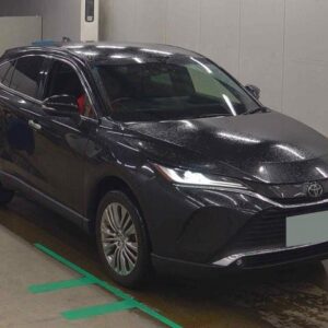 2022 Toyota Harrier black gasoline used car Japan export