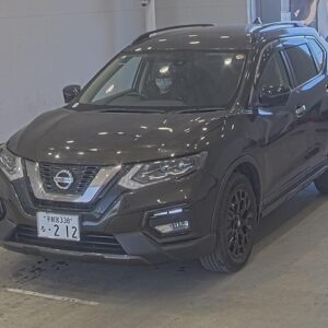 2017 Nissan X-Trail gray gasoline used car Japan export