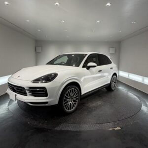 2022 Porsche Cayenne white gasoline used car Japan export