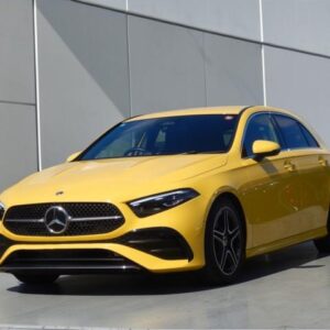 2024 Mercedes Benz A-Class yellow diesel used car Japan export
