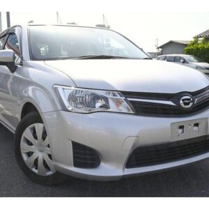 2013 Toyota Corolla Fielder silver gasoline used car Japan export