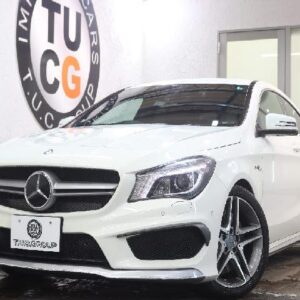 2013 Mercedes Benz Cla-Class white gasoline used car Japan export