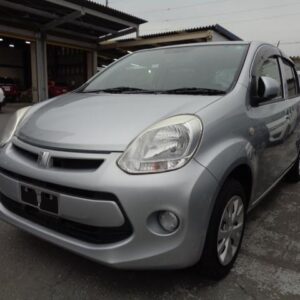 2014 Toyota Passo silver gasoline used car Japan export