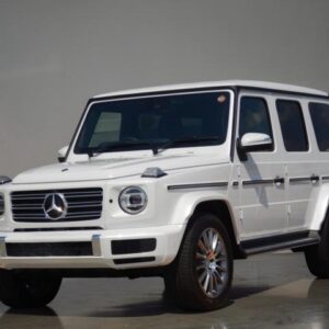 2022 Mercedes Benz G-Class white diesel used car Japan export