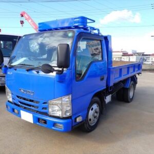 2016 Isuzu Elf Truck blue diesel used car Japan export