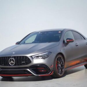 2023 Mercedes Amg Cla-Class gray gasoline used car Japan export