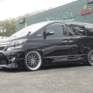 2014 Toyota Vellfire black gasoline used car Japan export