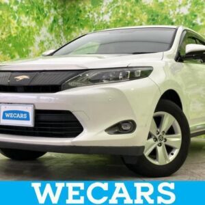 2015 Toyota Harrier pearl gasoline used car Japan export