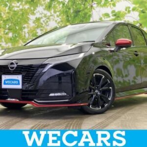 2022 Nissan Aura black gasoline used car Japan export