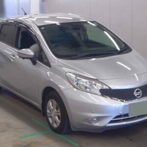 2015 Nissan Note silver gasoline used car Japan export
