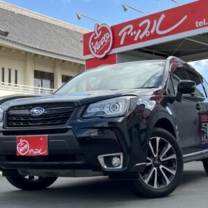 2017 Subaru Forester black gasoline used car Japan export