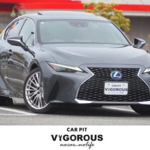 2021 Lexus Is gray gasoline used car Japan export