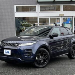 2023 Land Rover Range Rover Evoque blue hybrid used car Japan export