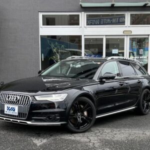2018 Audi A6 Allroad Quattro black gasoline used car Japan export