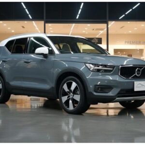 2021 Volvo Xc40 gray hybrid used car Japan export