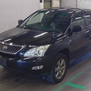 2009 Toyota Harrier black gasoline used car Japan export