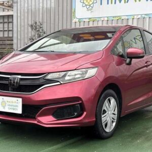 2017 Honda Fit pink gasoline used car Japan export