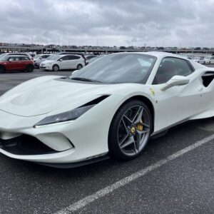 2021 Ferrari F8 Spider white gasoline used car Japan export