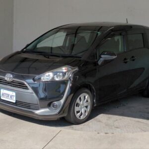 2016 Toyota Sienta black gasoline used car Japan export