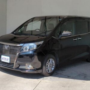 2017 Toyota Esquire black gasoline used car Japan export