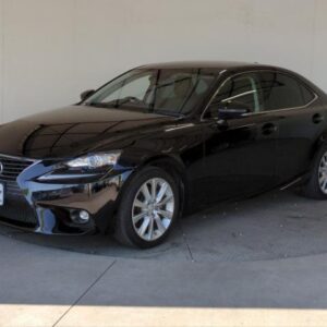 2014 Lexus Is black gasoline used car Japan export