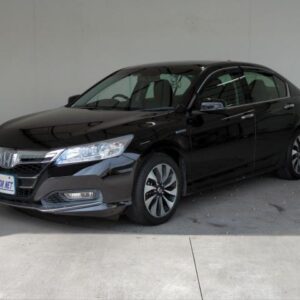 2013 Honda Accord Hybrid black hybrid used car Japan export