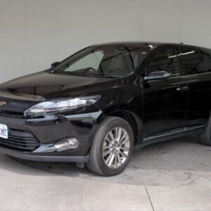 2015 Toyota Harrier black gasoline used car Japan export