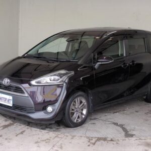 2017 Toyota Sienta purple gasoline used car Japan export