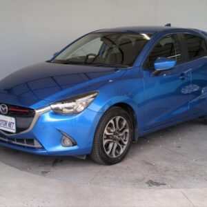 2015 Mazda Demio blue diesel used car Japan export