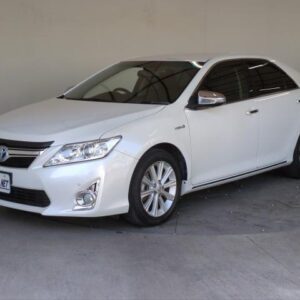 2012 Toyota Camry pearl hybrid used car Japan export