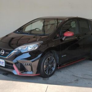 2017 Nissan Note black hybrid used car Japan export