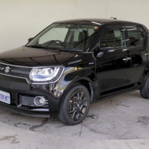 2016 Suzuki Ignis black hybrid used car Japan export