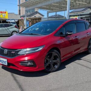 2018 Honda Jade red hybrid used car Japan export