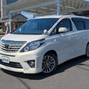 2013 Toyota Alphard gold gasoline used car Japan export