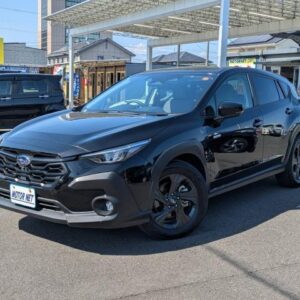 2023 Subaru Crosstrek black hybrid used car Japan export