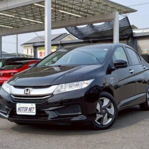 2015 Honda Grace black hybrid used car Japan export