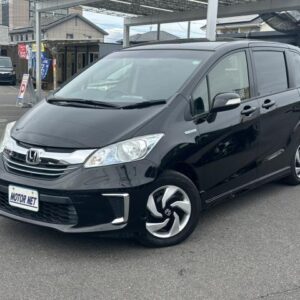 2014 Honda Freed Hybrid black hybrid used car Japan export