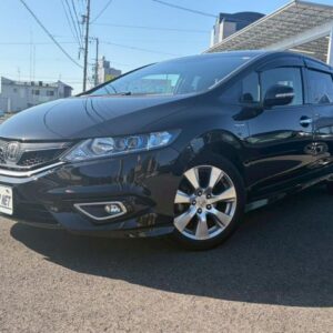 2015 Honda Jade black hybrid used car Japan export