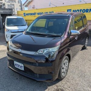 2014 Toyota Spade red gasoline used car Japan export