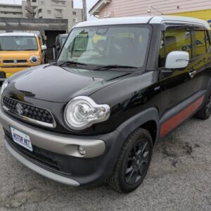 2018 Suzuki Xbee black hybrid used car Japan export