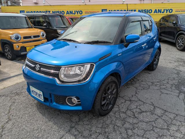 Ref:AUX-23281283 SUZUKI IGNIS 2019 1 2019 Suzuki Ignis blue hybrid used car Japan export