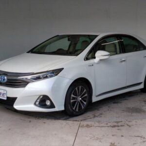 2014 Toyota Sai pearl hybrid used car Japan export