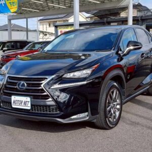 2014 Lexus Nx black hybrid used car Japan export