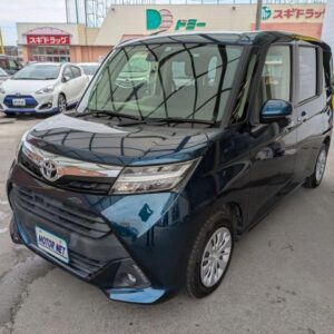 2017 Toyota Tank blue gasoline used car Japan export